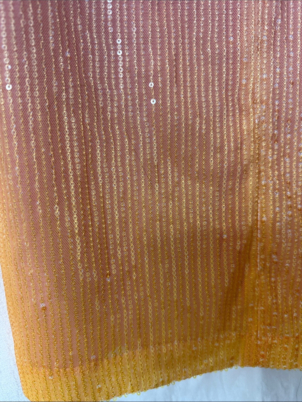 On | On Pink to Orange Ombre Mini Dress with Sequin Shine - Picture 5 of 6